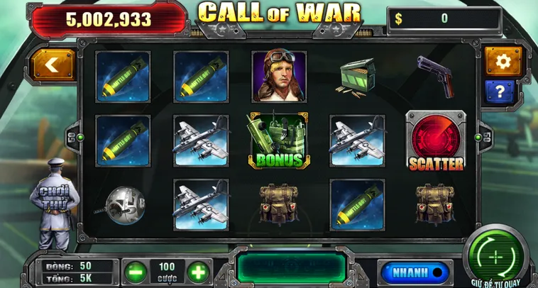 Nổ Hũ Call Of War Tại B52 Club Chinh Phục Chiến Trường Nhận Quà Khủng Mỗi Ngày