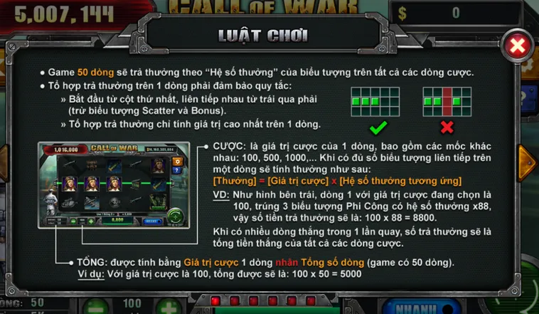 Nổ Hũ Call Of War Tại B52 Club Chinh Phục Chiến Trường Nhận Quà Khủng Mỗi Ngày
