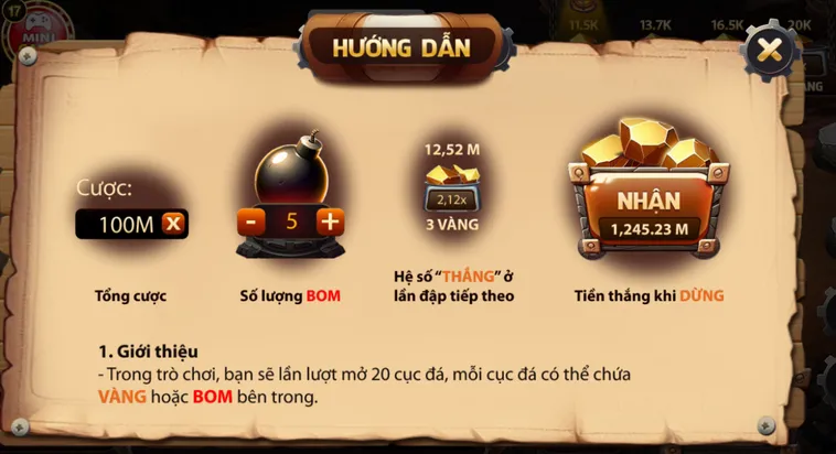 Chinh Phục Game Đào Vàng Tại B52 Club Săn Kho Báu Tiền Tỷ Cực Dễ