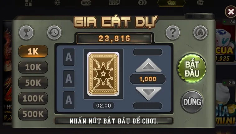 Minigame Mini Gia Cát Dự Tại B52 Club Sân Chơi Dự Đoán Tài Lộc Nhận Quà Khủng