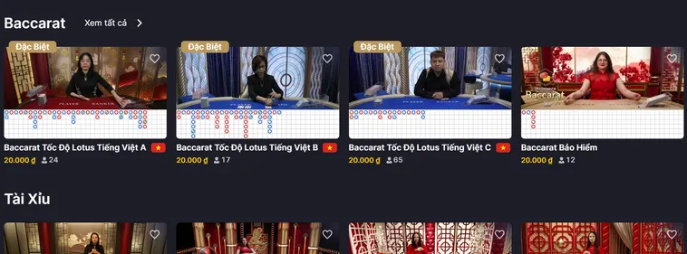 Sảnh Cược LiveStream Casino Tại B52 Club Đẳng Cấp Thượng Lưu Cho Cược Thủ