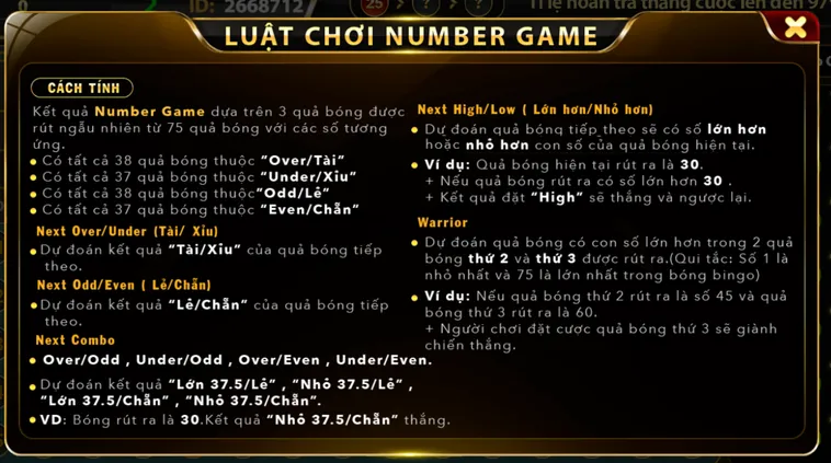 Chinh Phục Game Number Game Tại B52 Club Săn Thưởng Lớn Mỗi Phiên