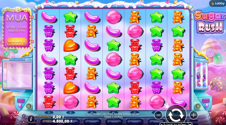 Nổ Hũ Sugar Rush Tại B52 Club Sân Chơi Kẹo Ngọt Với Tỷ Lệ Thưởng Cực Khủng