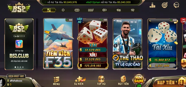 B52 Club - Cổng Game Bom Tấn Đỉnh Cao Trải Nghiệm Cá Cược Thượng Lưu