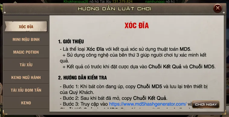 Chinh Phục Bàn Cược Kịch Tính Cùng Casino Xóc Đĩa Tại B52 Club Đẳng Cấp
