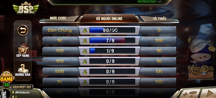 Chinh Phục Bàn Cược Kịch Tính Cùng Casino Xóc Đĩa Tại B52 Club Đẳng Cấp
